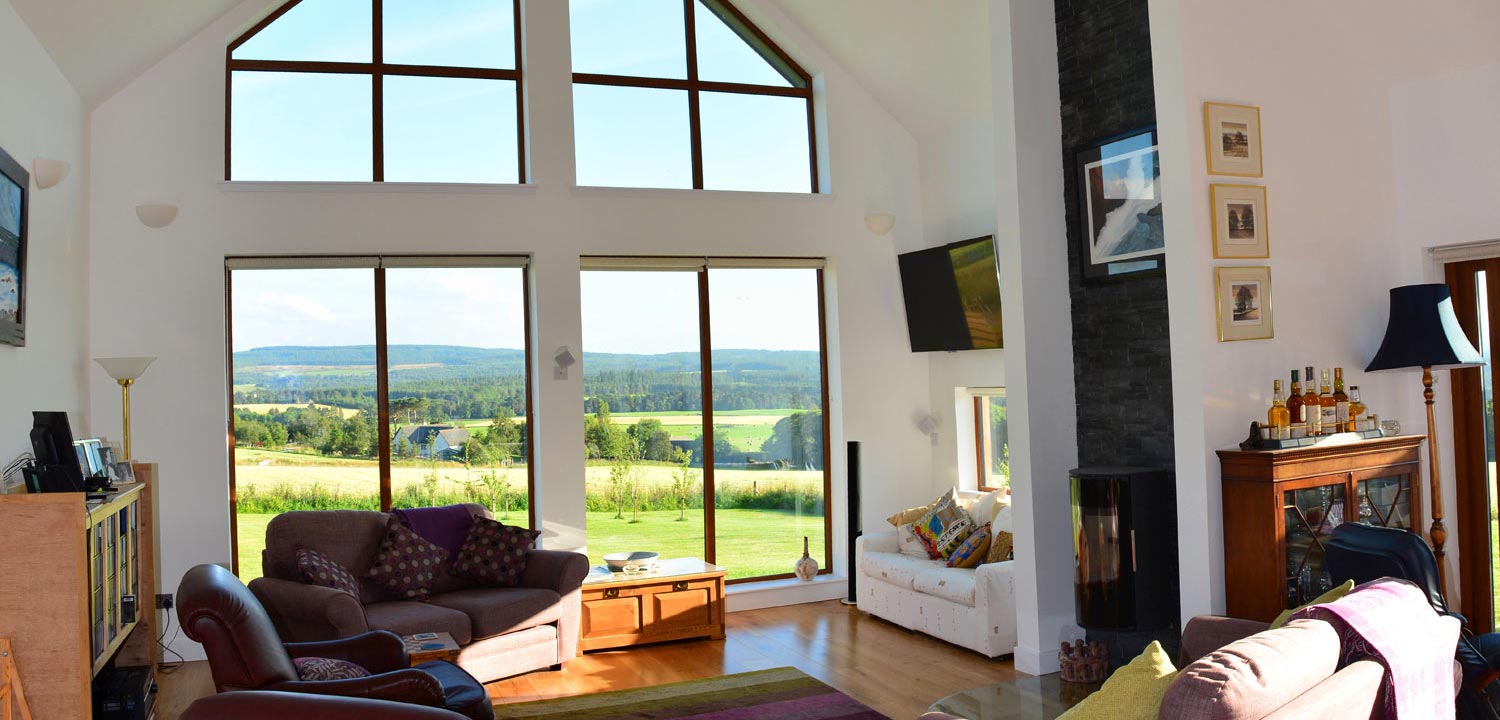 full height glazing 