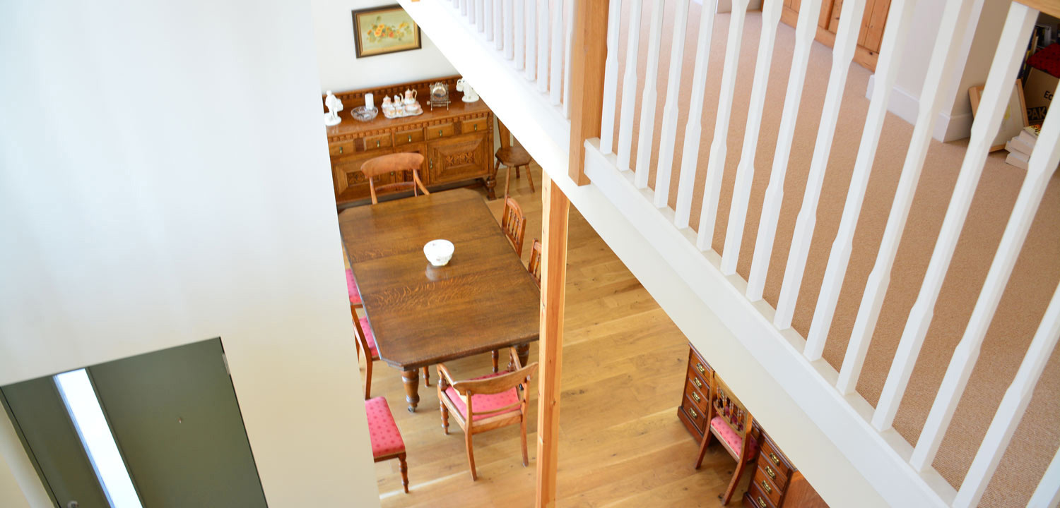 open plan below